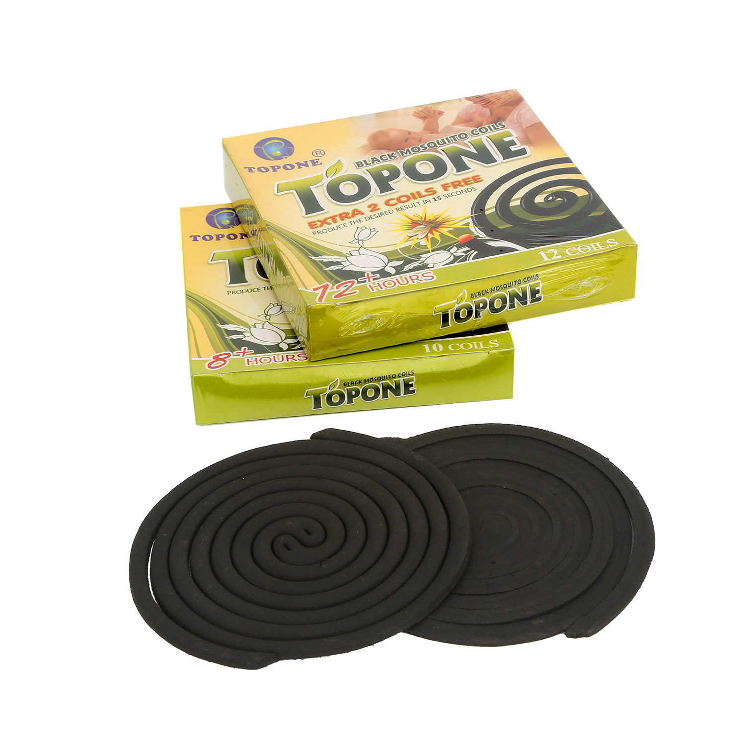 125/130/138/145mm Coil Bora ya Mbu Mweusi